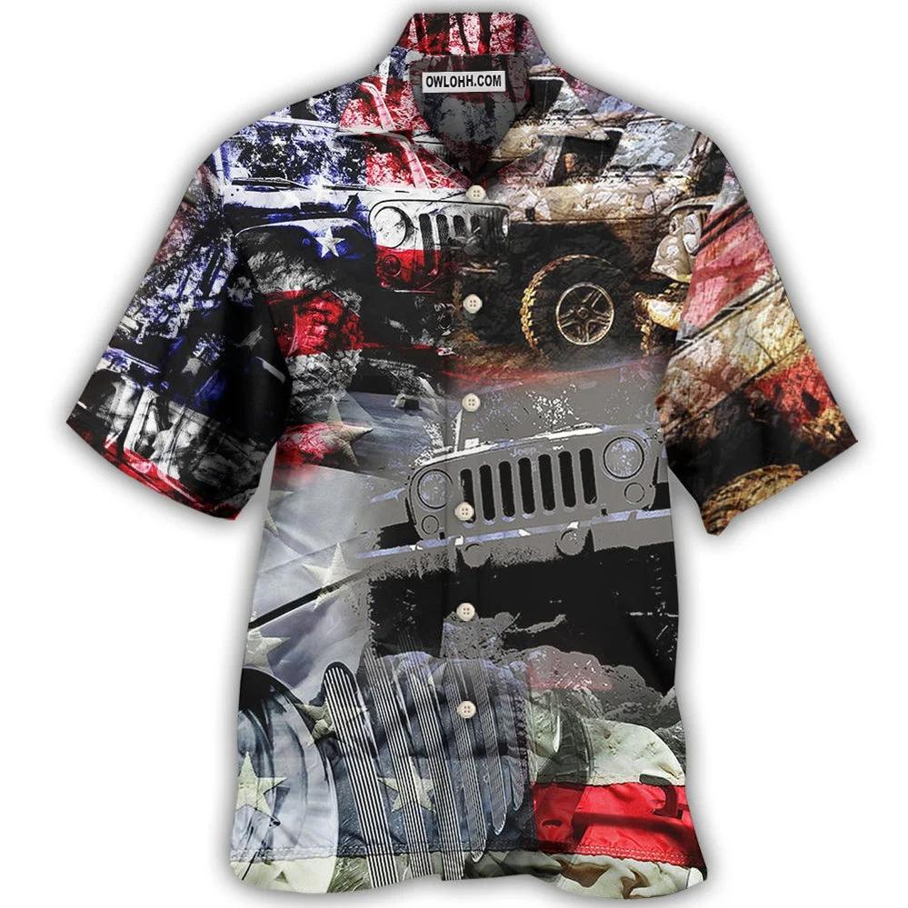 Hawaiian Men Shirt 3D Car Print Short Sleeve Blouse Summer Beach Vacation Single Breasted Fashion Lapel Men's Clothing