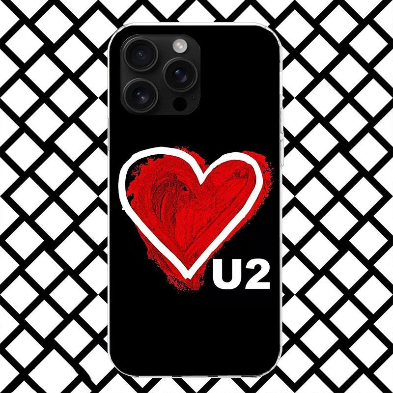 

Band U-U2 Rock Phone Case for iPhone 17 Air 16 16E 15 14 Plus 13 Mini 12 11 Pro Max 7 8 + SE 2020 Soft Cover Fundas 17 Air 16 16 iPhone 13 Pro