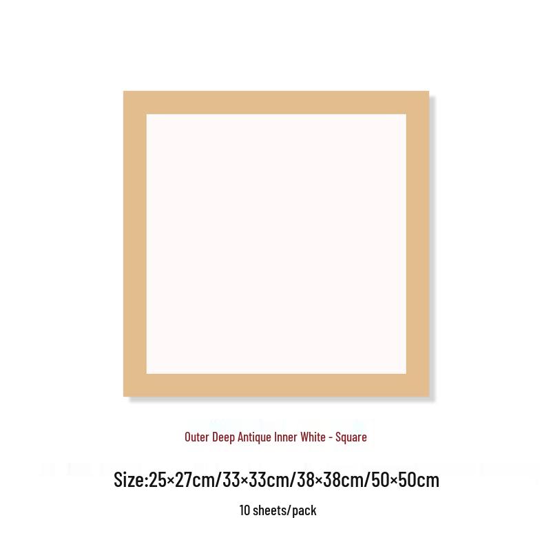 Doufang Xuan Thickened Soft Card, Mirror Surface Blank Drawing Paper for Calligraphy & Freehand Painting