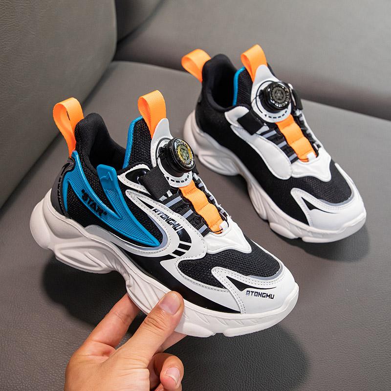 Large Size Children's Anti Slip Wear-resistant Fashionable Sports and Leisure Shoes Student Shoes Children's Shoes Father's Shoes