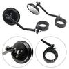 For Sportster XL883 XL1200 883L 2004-2019 2014 2015 2016 2017 2018 Motorcycle Rearview Side Mirror Aluminum for 38-41mm Forks
