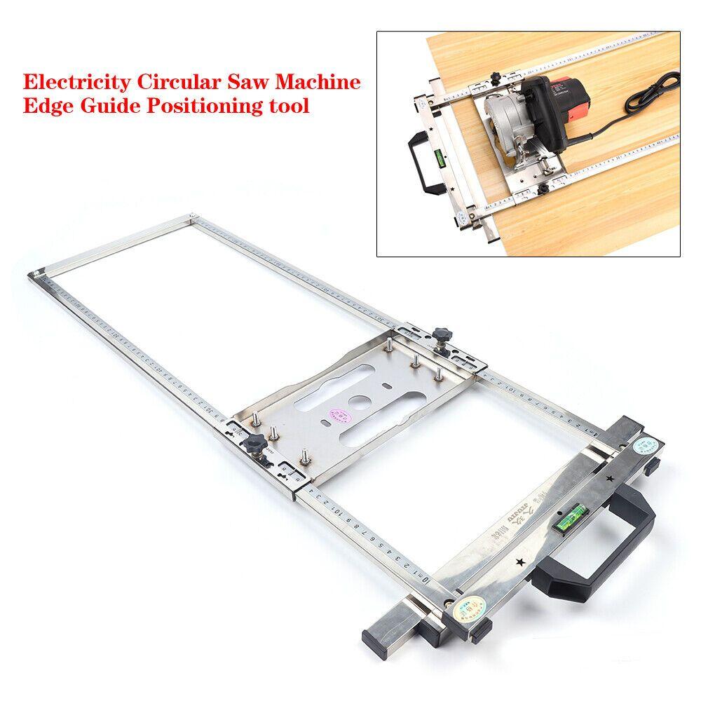

Stainless Steel Circular Saw Guide System 2 60cm Adjustable Cutting Range with Bilateral Scale for 4 Inch Saws Wood Tiles United States