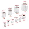 5-500pcs Aluminium Sleeve,Double Hole Cable Crimp Sleeve 8-Shape Aluminum Cable Stopper Crimp Rope Hardware Accessories