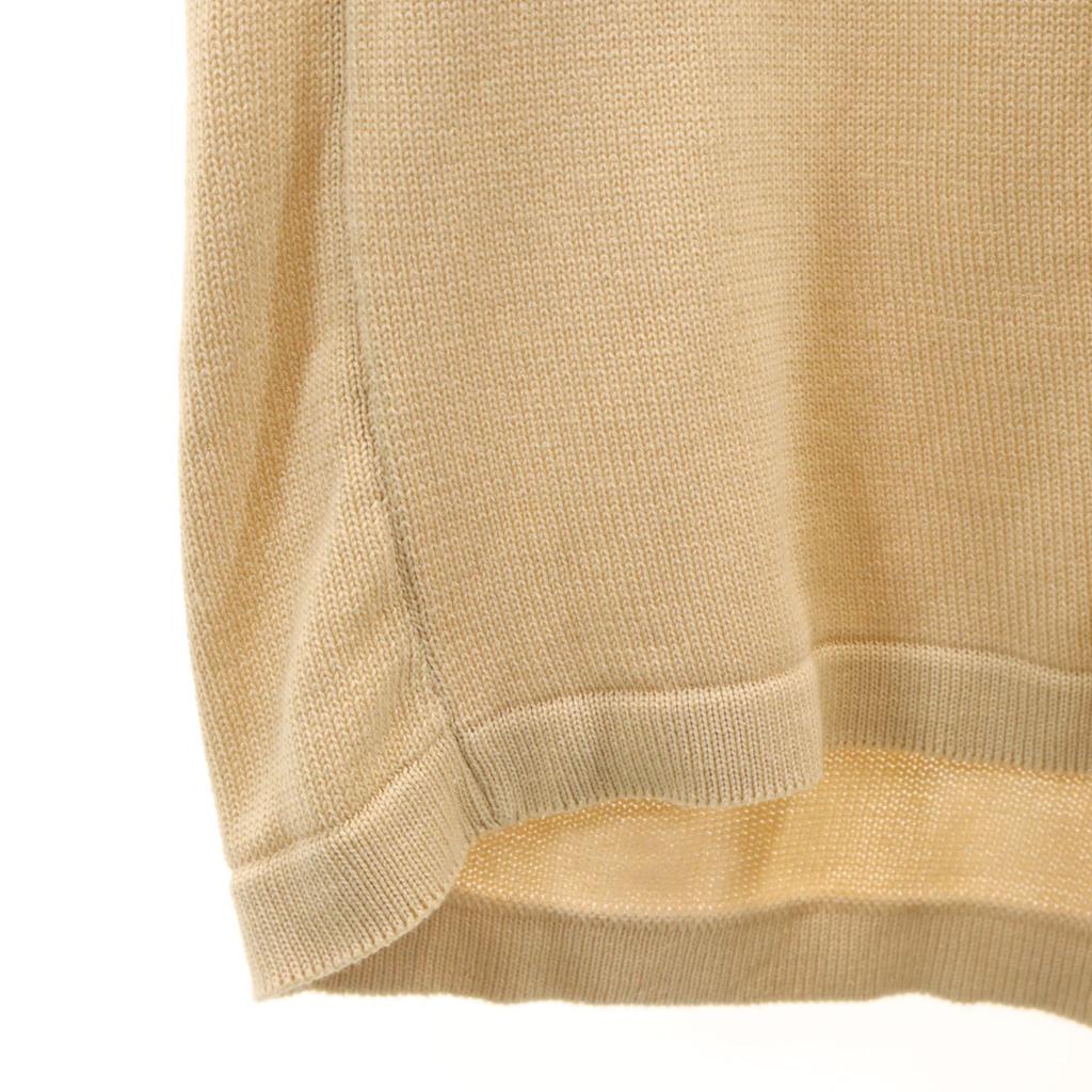 Salvatore Ferragamo Made In Italy Short Sleeve Polo One Piece S Beige Women Used