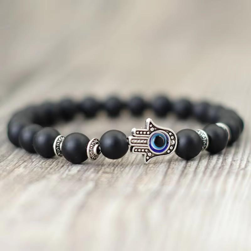 

Турецкие парные браслеты Рука Фатимы и Сглаз