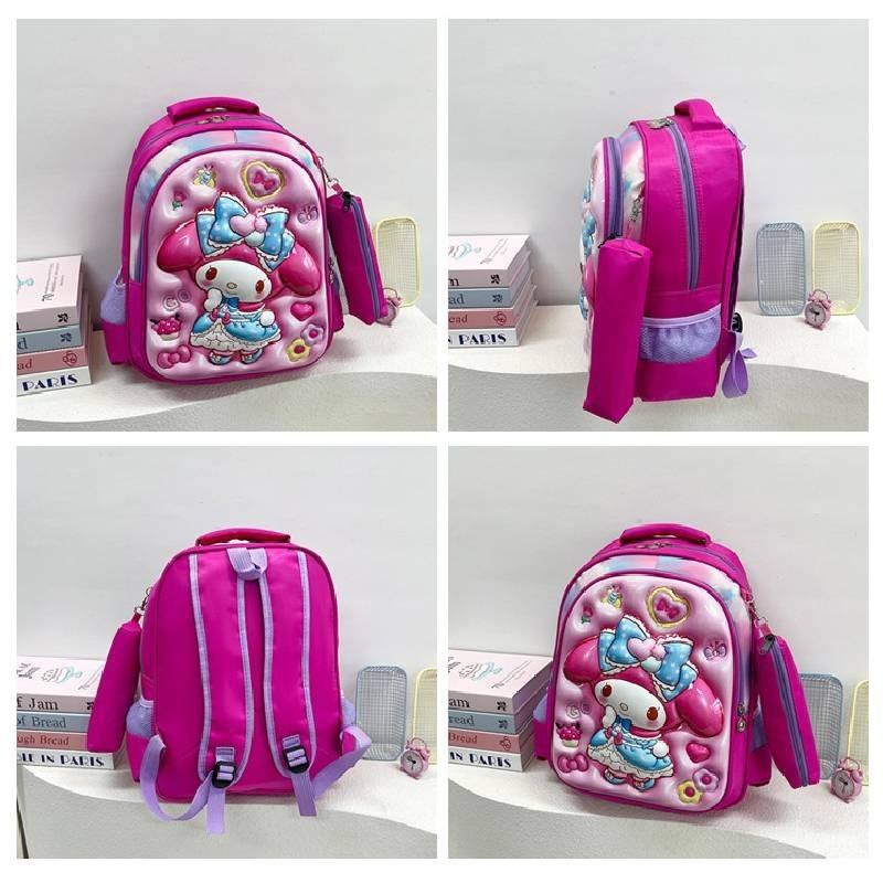 Adorable 3d Cartoon Hard Shell Kids Backpack For School With Cute Curved Straps