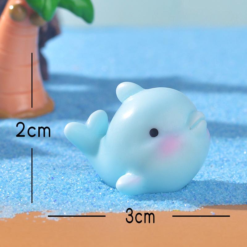 Mini Decorative Items Cute Little DolphinsMarine Animals and Aquarium Decoration Accessories