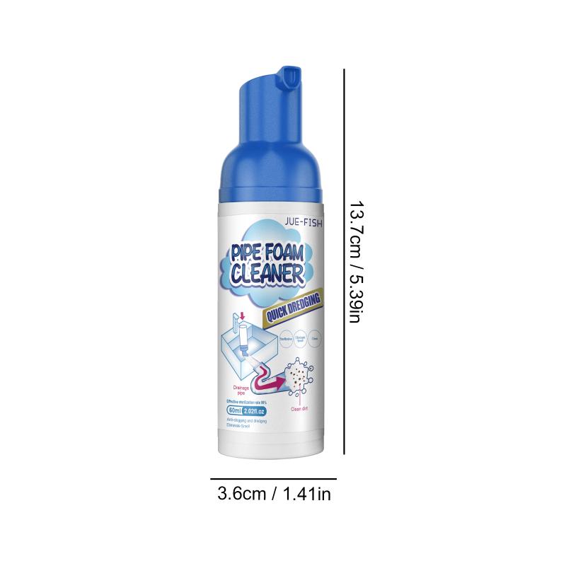 Pipe Dredge Drain Foam Cleaner Kitchen Dredging Agent Deodorant Odor Eliminator Drain Cleaner Prevent Dirt Accumulation