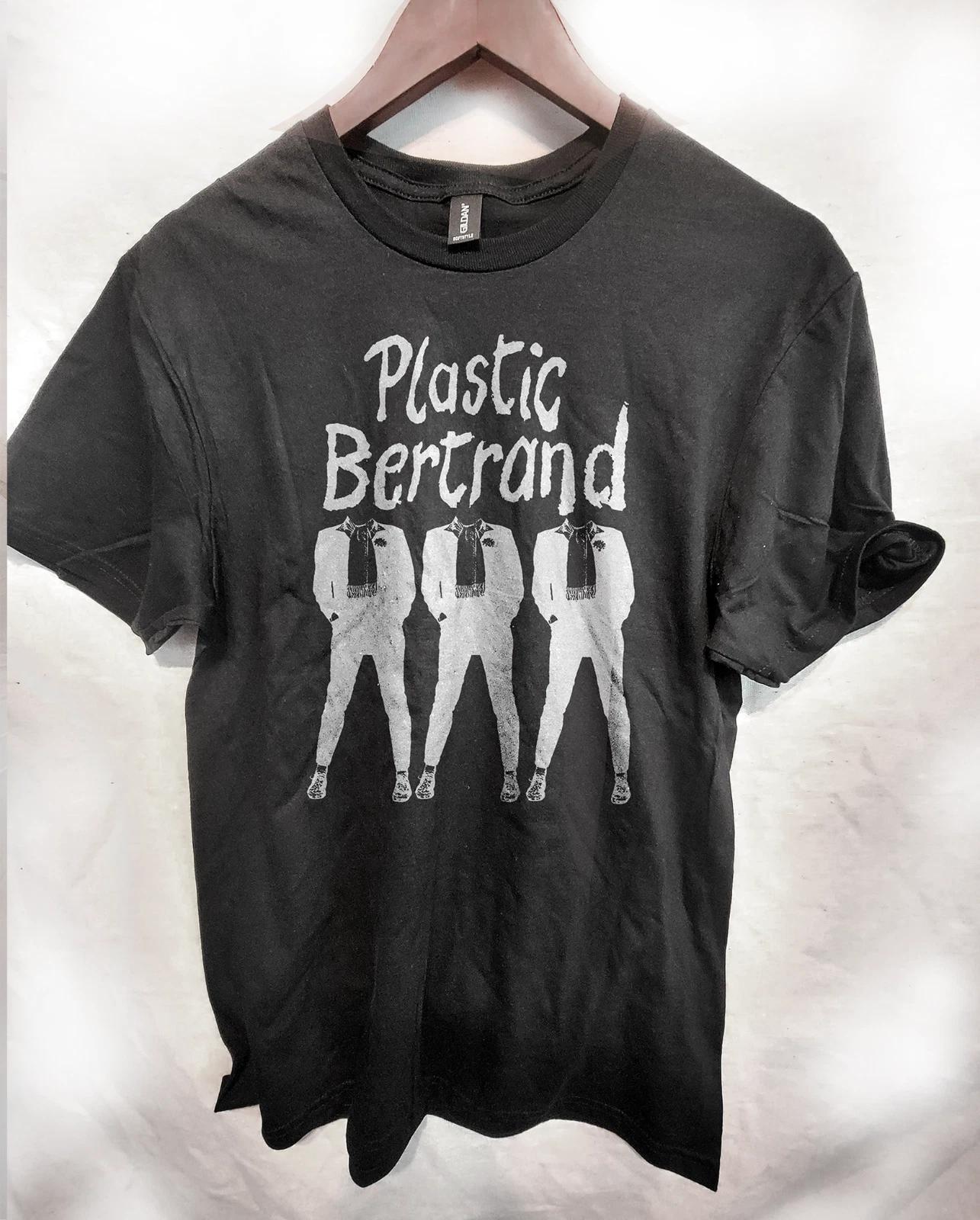 Plastic Bertrand band T T-Shirt punk new wave L