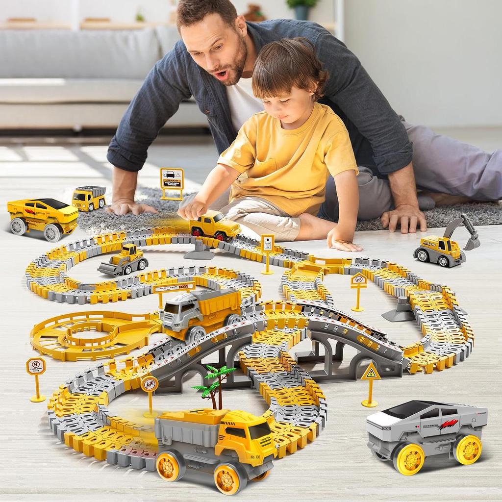Cross-Border Electric Racing Train Toy for Toddlers - Educational Model for Boys