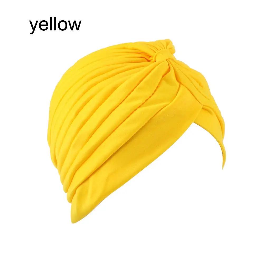 Women Head Wrap Ladies Head Cover Stretchy Turban Muslim Hat Bandana Scarf Hair Loss Chemo Cap Headwear