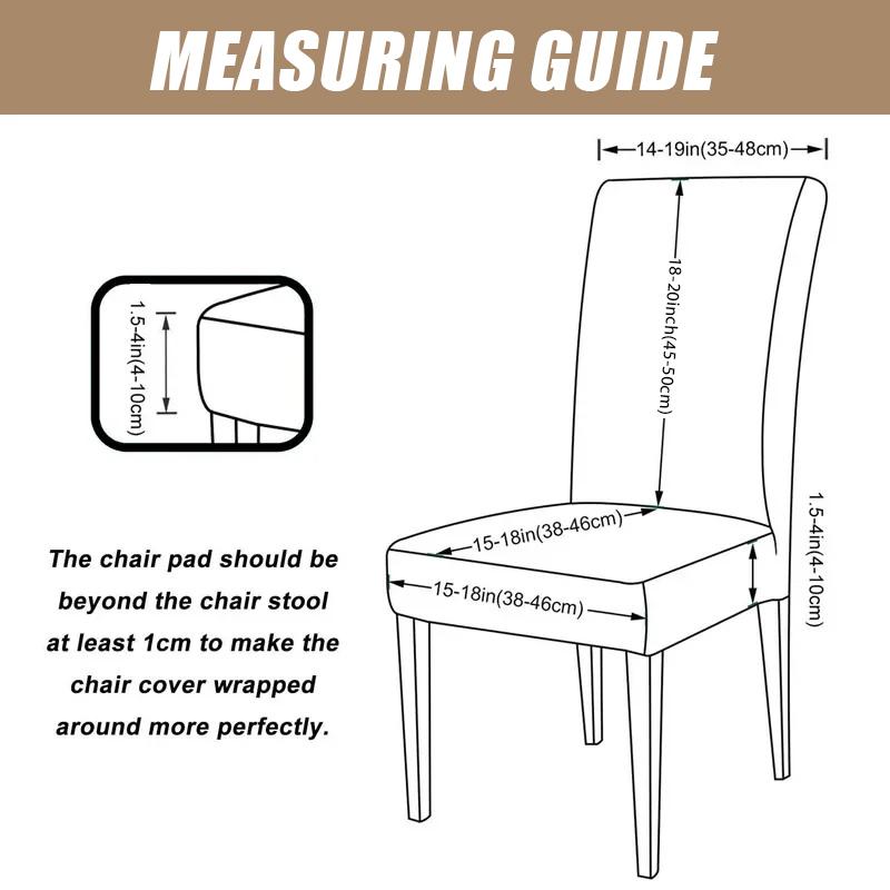 Soft Velvet Dining Chair Cover Stretch Parson Chair Slipcovers Thick Solid Fabric Washable Seat Protectors Banquet Wedding 1pc