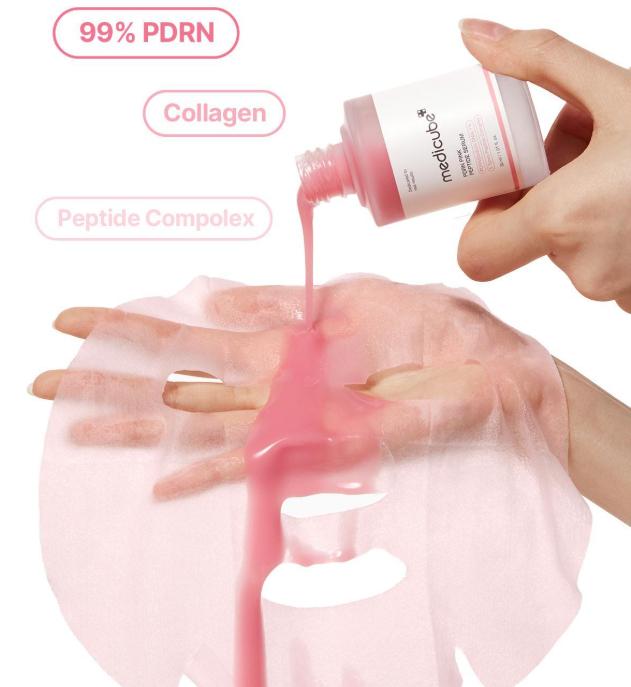 PDRN Pink Peptide Ampoule Mask for Firm & Radiant Skin