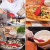 6PCS/SET Heat-resistant Silicone Spatula Set Food Grade Butter Spreader Cream Scraper  Pastry