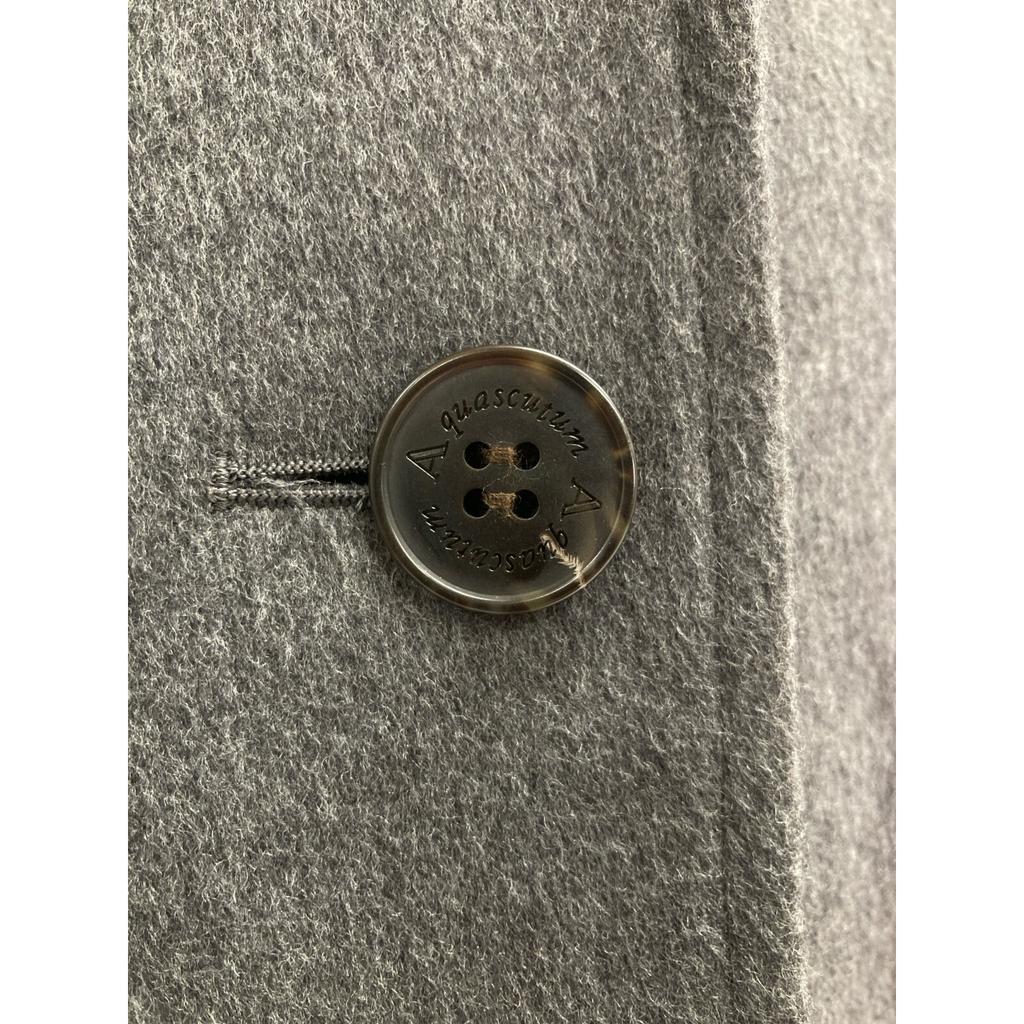 Aquascutum Grey LANIFICIO F.LLI CERRUTI Chesterfield coat coat 10 grayUsed