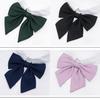 Adult Women School Uniform Bow Tie With Breathable Cotton For Office And Casual Wear