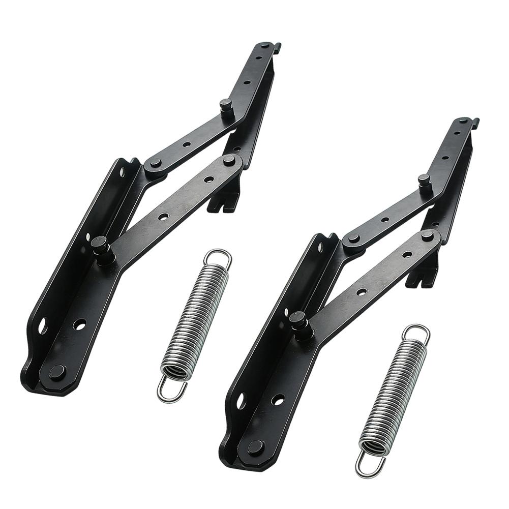 2pcs Folding Sofa Bed Hinges Adjustable Spring Mechanism Replacement Spring Hinge For Most Foldable Sofas Hevy Duty Sofa Bed
