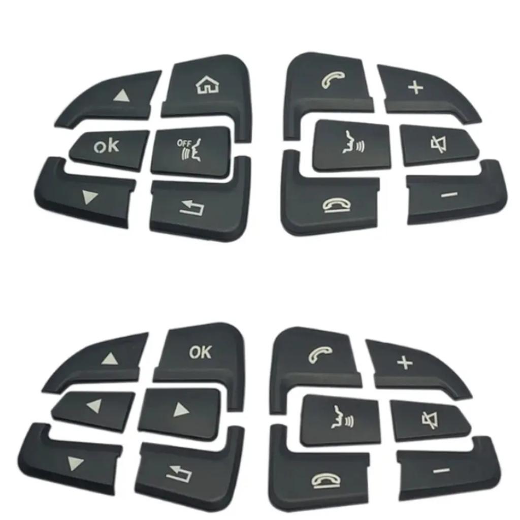 Car Steering Wheel Control Menu Switch Button Cover Trim Stickers For Mercedes Benz GLA CLA GLE GLC GLS CLS W205 W253 C200L