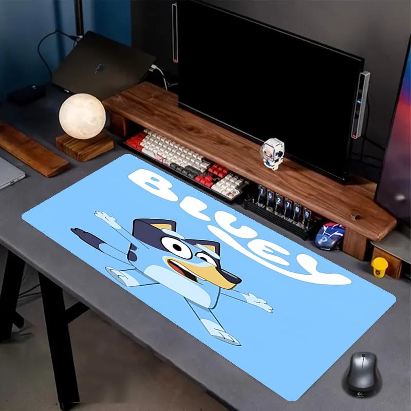 Bluey Theme Mouse Pad, Non Slip Rubber Base, Multifunctional Office & Home Decor, Perfect for Workspace Personalization.