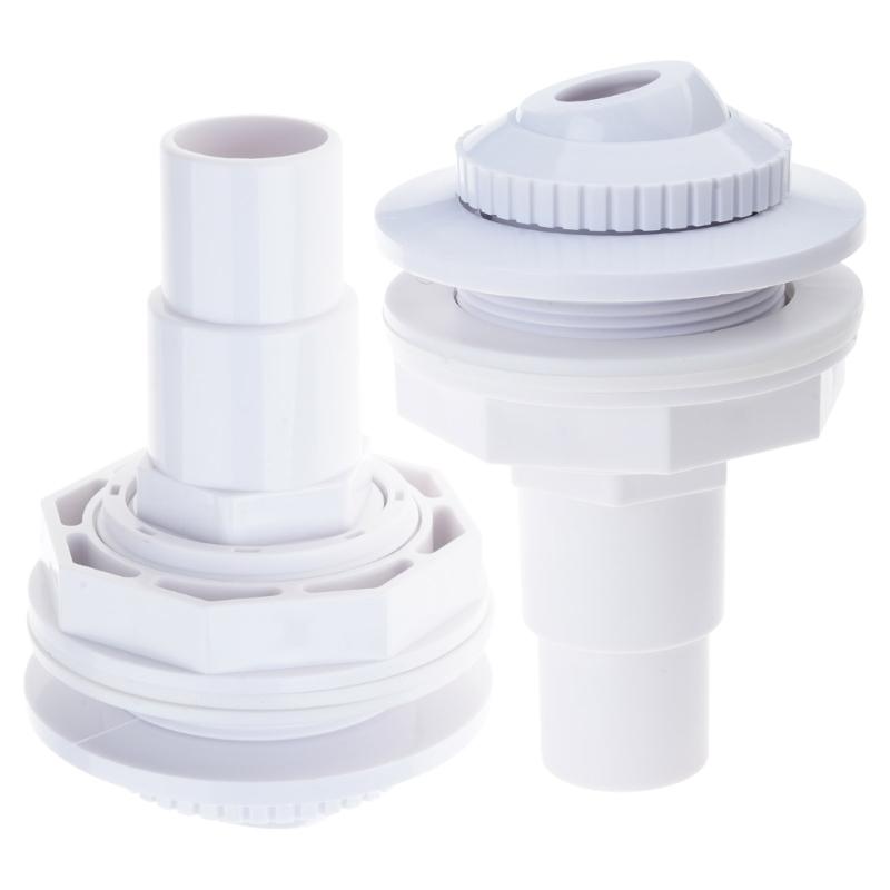 Adjustable Massage Eyeball Hot Tubs Swimming Pool 1.5 Inch Wall Fitting Pool Wall Complete Return Outlet Jet for SP1023