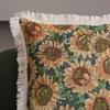 Attractive Cushion Cover Non-shrink Home Decoration 45cm Flower Pillow Case Office Decor