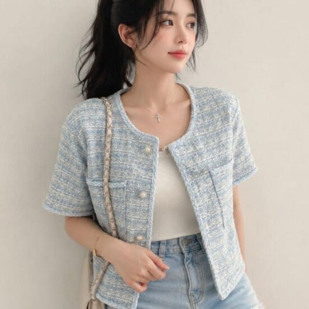 Rellawear Women S Summer Tweed Jacket 26jt12