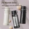 New Large Capacity 316 Stainless Steel Travel Thermos with Steel Lid - Outdoor & Car Water Bottle Cup