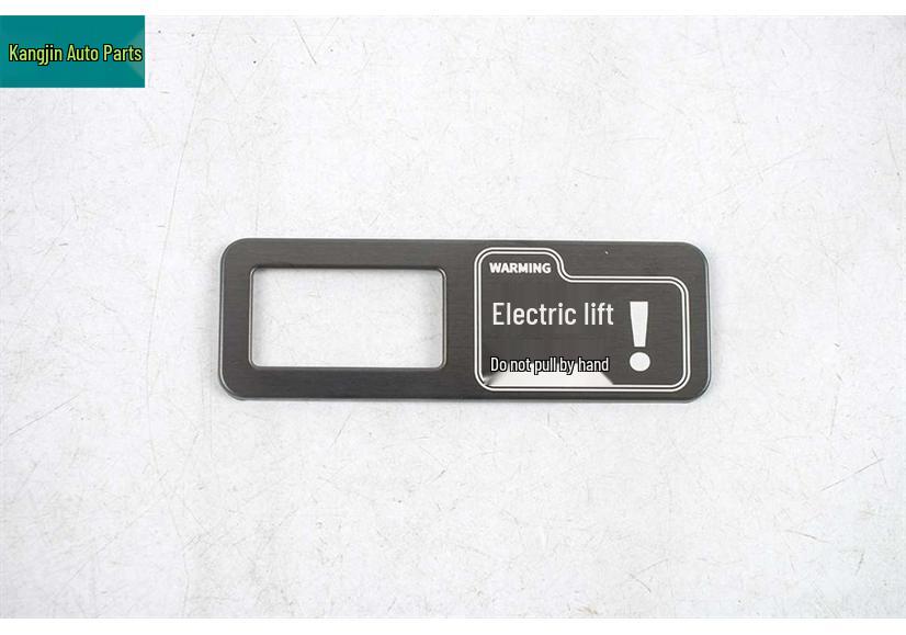 Black Titanium Stainless Steel Interior Reading Light & Speaker Cover for Toyota RAV4/Rongfang/Weilanda (26 Models)