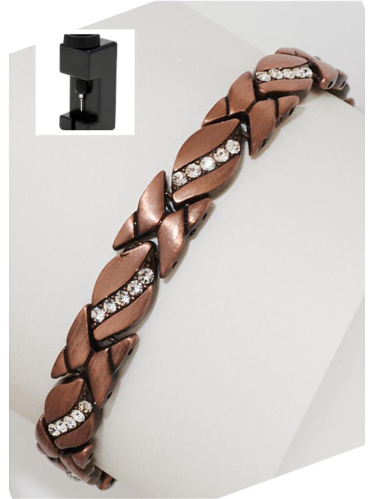 Weiwan Blatt Diamant Magnetarmband