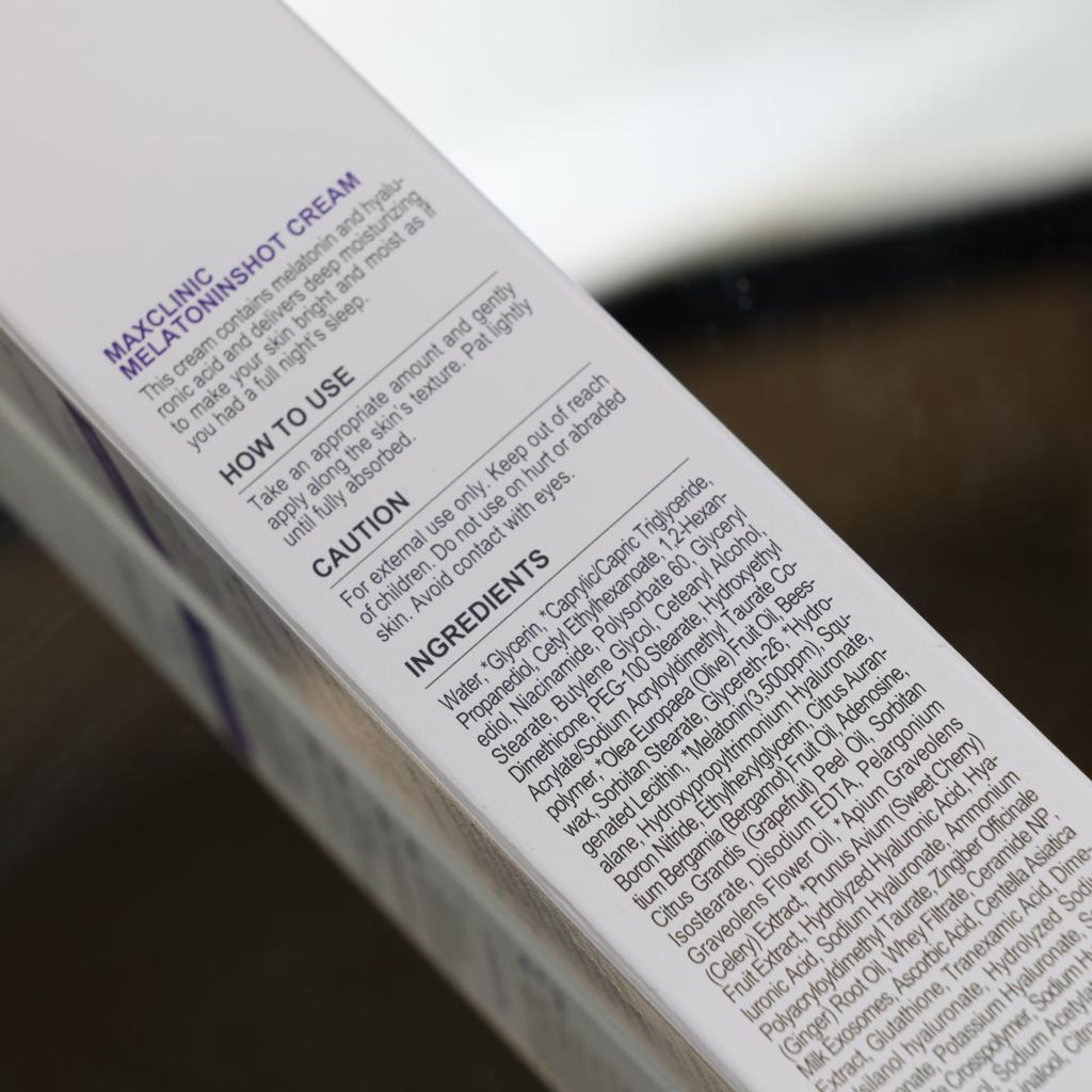 MAXCLINIC 7% Melatonin RX Liposome Cream 50ml