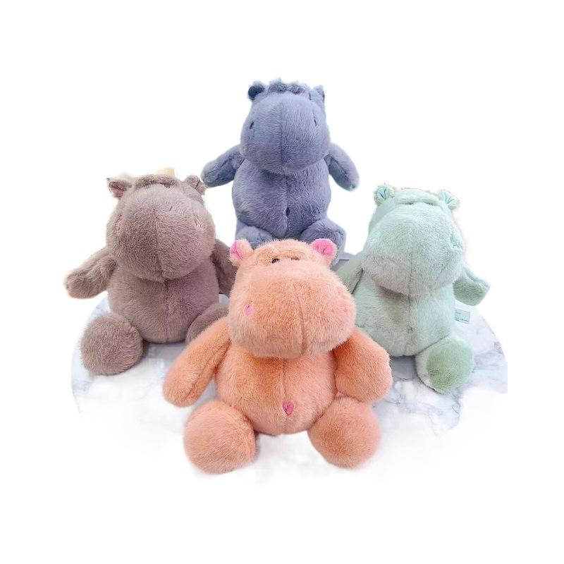 

New Eight-inch Gripping Machine Doll Doll Mink Hippo Plush Toy Wedding Sprinkled Doll Birthday Gift 25Cm 8-inch grab machine doll