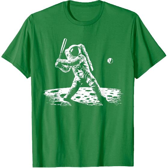 Baseball Neuheit Astronaut Männer Frauen Kinder Lustiges Baseball T-Shirt
