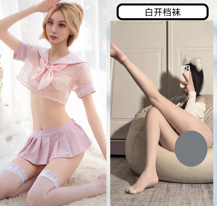 Sex Underwear Sexy Student Uniform Sailor Clothing Short Skirt Transparent Suit Seduction Cute College Style Fun