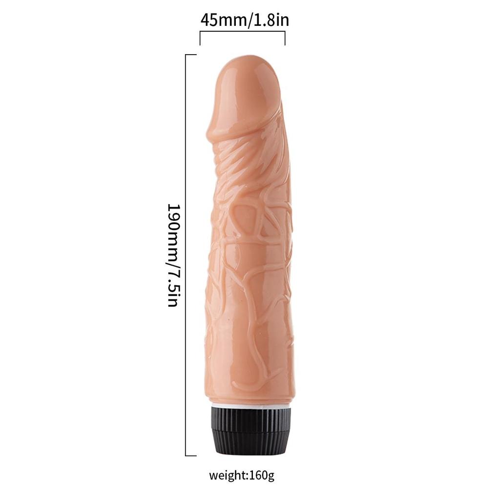Waterproof Realistic Dildo Vibrator Soft Jelly Powerful G-spot Masturbation Adults Toys for Women Men
