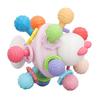 Baby Sensory Teether Toy Balls Chew Teething Ball Rattle Grasping Activities Rattle Sensory Toy