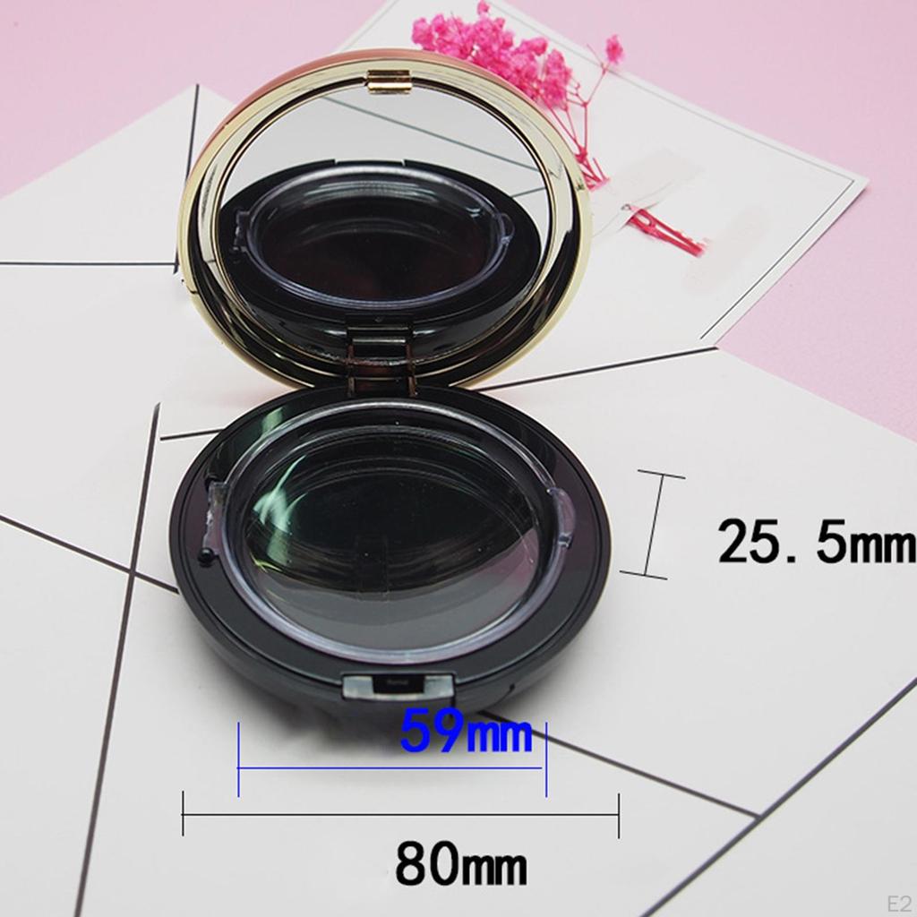 Make-up Empty Highlighter Pressed Case Přenosné víko nádoby