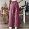 Women's Straight Pants Fashion Casual Pants Nine Point Harlan Pants