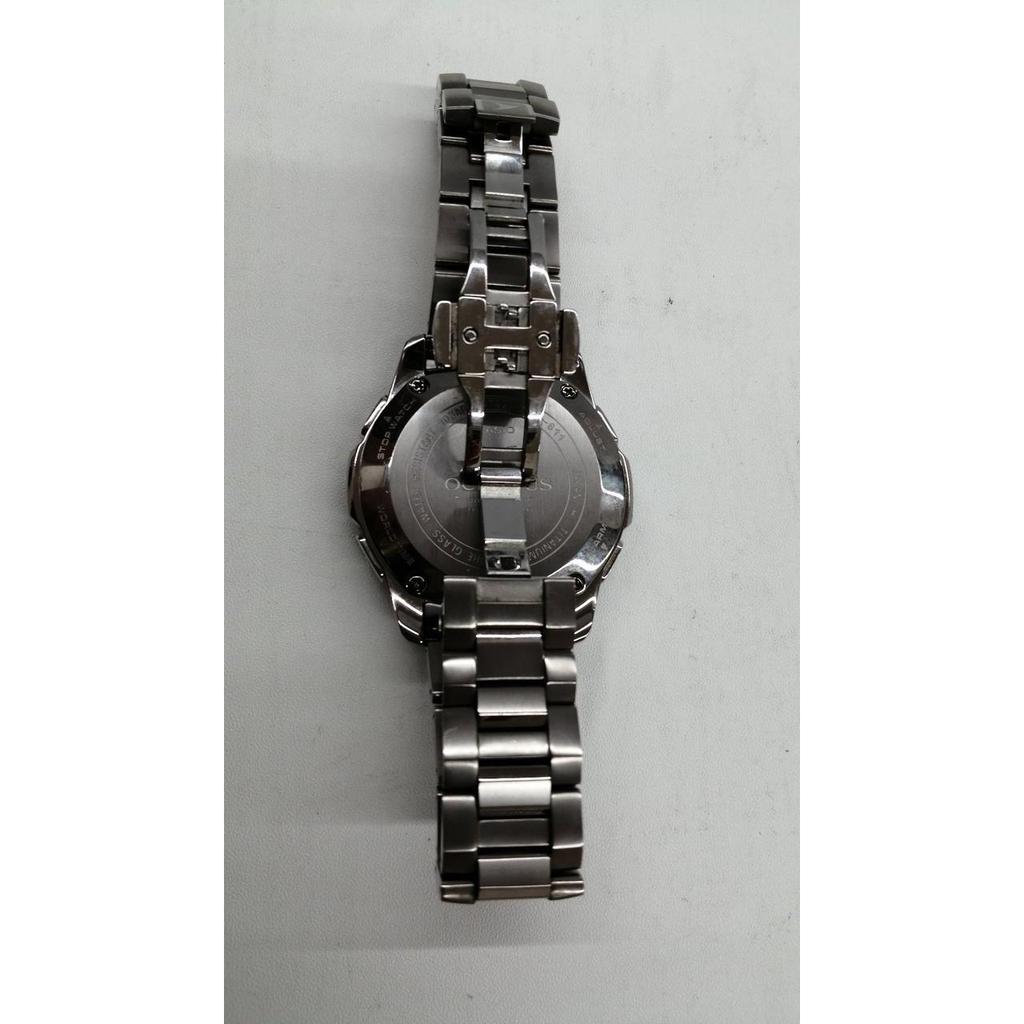 Used CASIO OCW-611 Radio Reception Not Confirmed OCEANUS Wristwatch