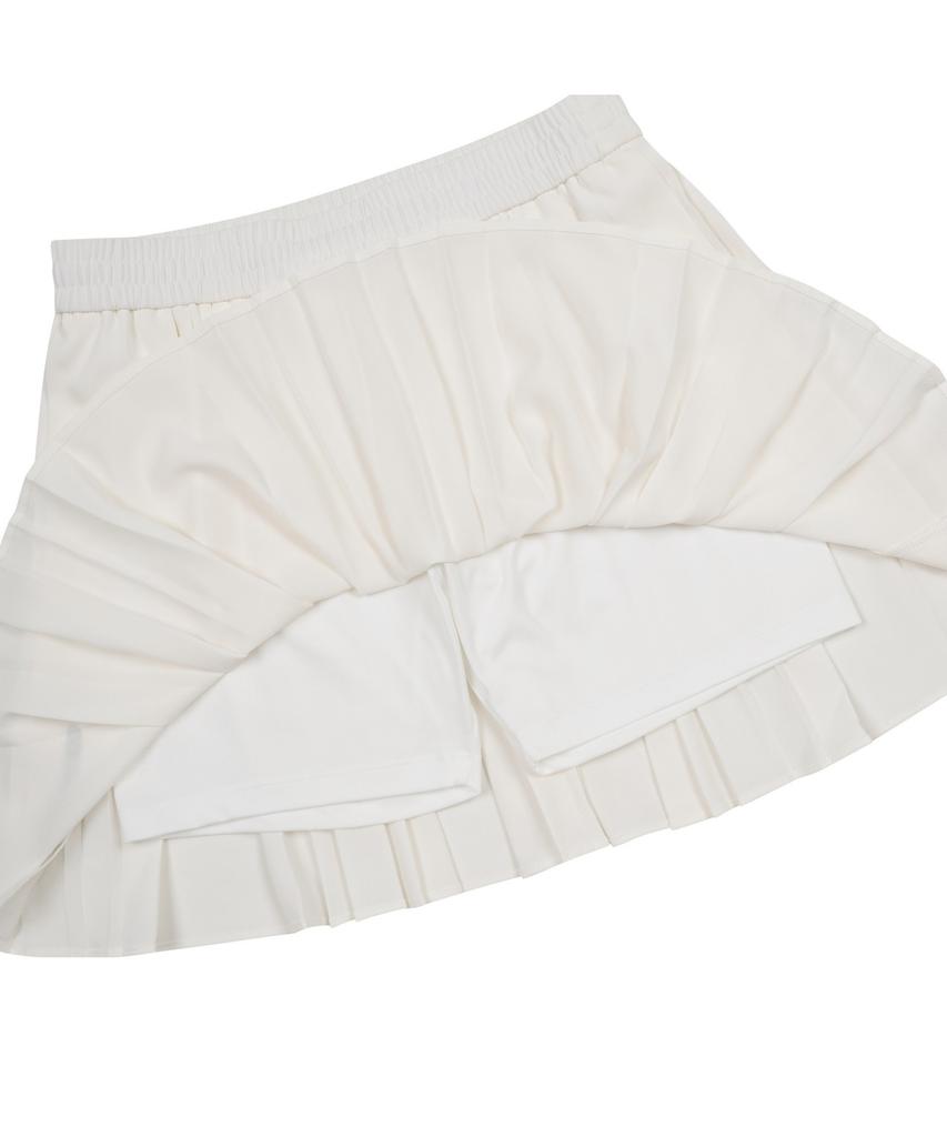 Goldeunbeeo (Women) Reflective Pleats Skirt G5Kcw25701Ivx