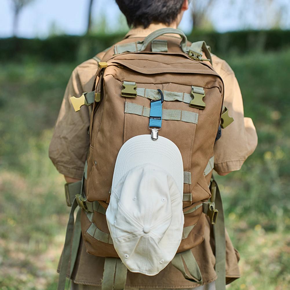 5Pcs Travel Leather Hat Clip Outdoor Backpack Luggage Storage Bag Leather Hat Clip Multifunctional Straw Hat Clip Hat Accessory