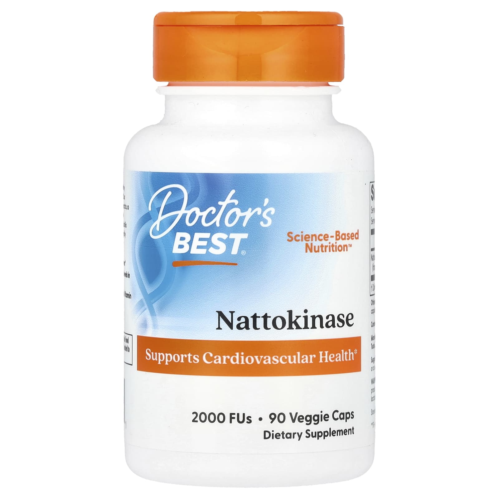 

Doctor S Best, Nattokinase, 2,000 Fu, 90 Veggie Caps