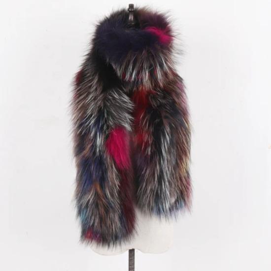 Hot Sell Ladies Long Style Genuien Fox Fur Scarf Women Knitted Fluffy Real Fox Fur Scarves Winter Keep Warm Fur Real Wraps