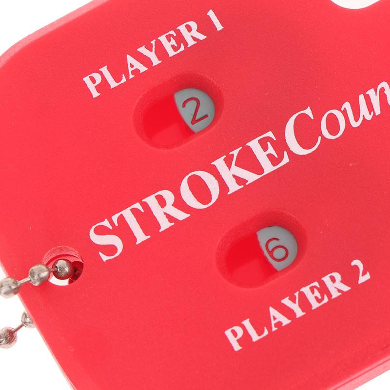 1Pc Mini Golf Score Shot Stroke Counter Two Digits Scoring Keeper Keychain For Golf Game Scorekeeper Gift For Golfers