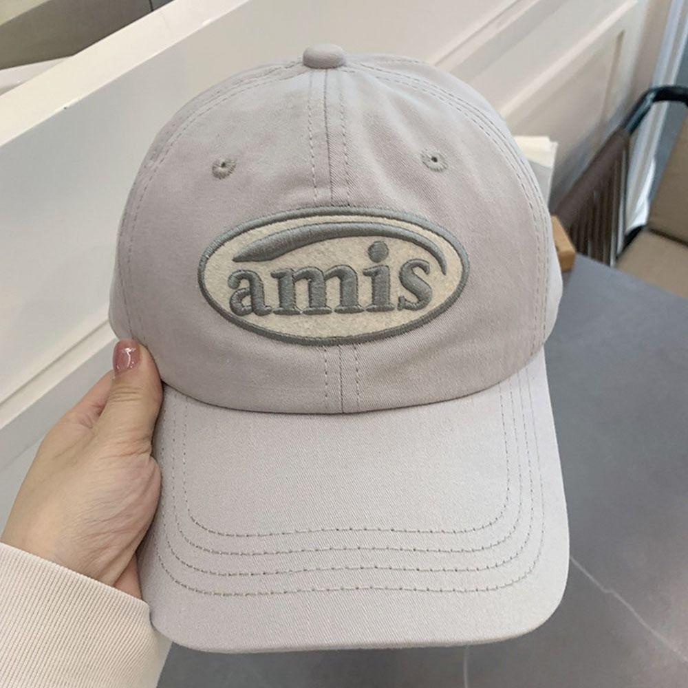 Breathable Baseball Cap Embroidery Peaked Hat Casual Snapback Hat for Men Women