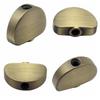 6pcs Guitar Tuners Machine Head Buttons Metal Tuning Key Half round handle Buttons Head