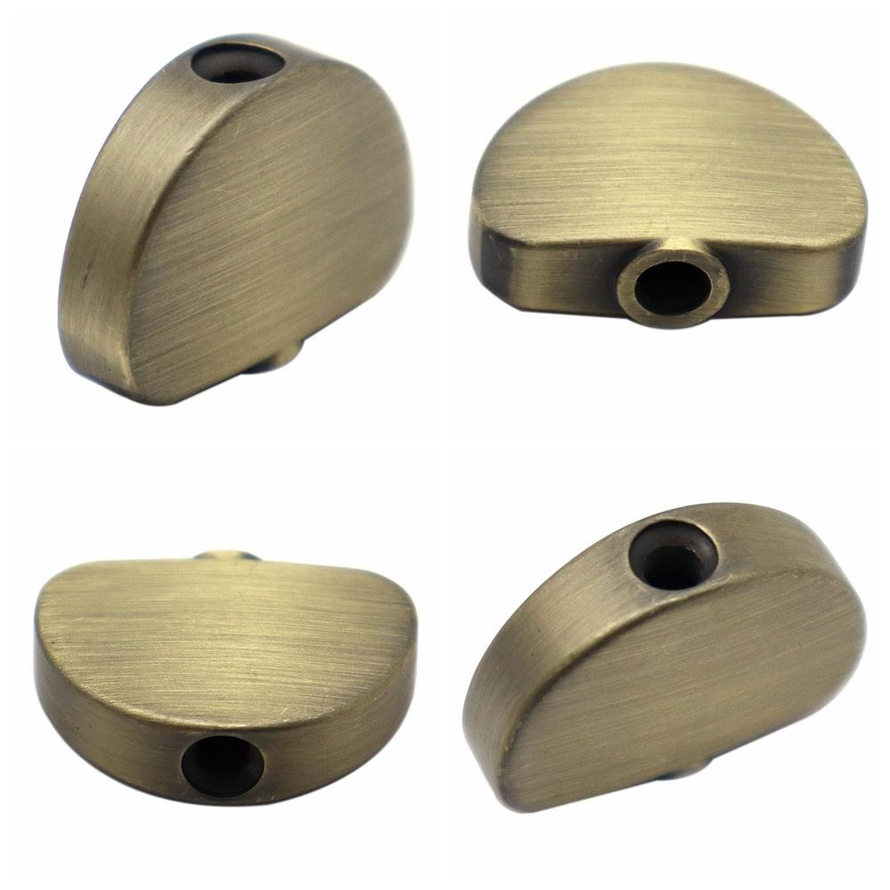 6pcs Guitar Tuners Machine Head Buttons Metal Tuning Key Half round handle Buttons Head