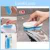 Bristle Hard Plastic Brush For Cleaning Shoes Clothes And Household Items