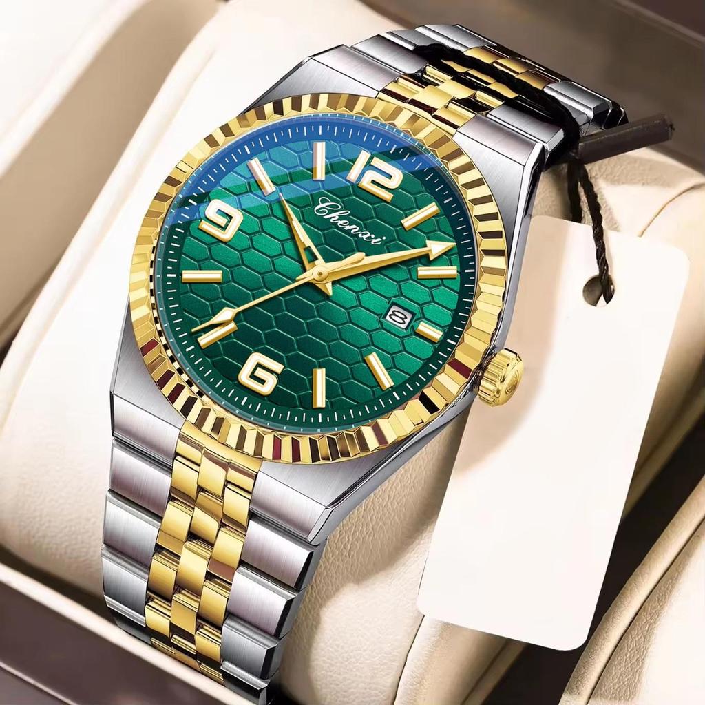 Men Mechanical Wristwatches 316L Stainless Steel Automatic Watch Life Waterproof Night Light Watches for Men