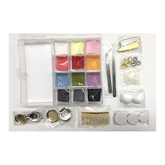 Tsumami Zaiku Starter Set with Maru Tsumami & Ken Tsumami Instruction Manual TPSS-1