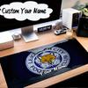 Custom Name Mouse pad Leicester City Football Club Mouse Pad Desk Mat, Non-Slip Rubber Backer Pad For Computer Notebook Gaming Mouse Pad Gift
